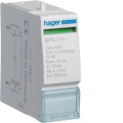 Hager Steckmodul SPN018
