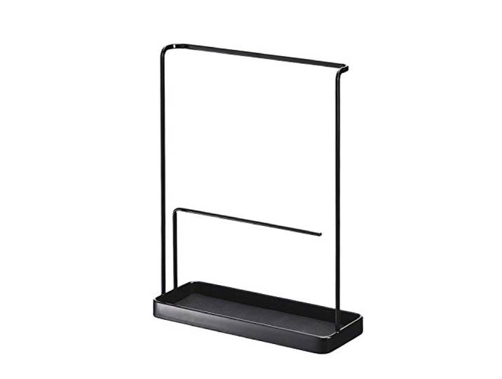 YAMAZAKI 6988 TOWER Accessory & Sunglasses Rack, black, Steel, 20 x 7.5 x 25.5 cm