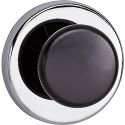 Maul Kraftmagnet (Ø x H) 67 mm x 33 mm rund, mit Griffknopf Silber, Schwarz 1 St. 6155096