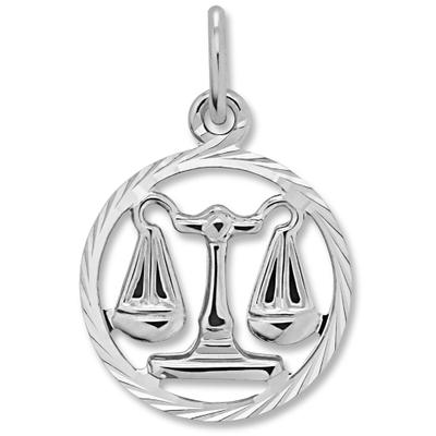 Kette mit Anhänger ONE ELEMENT "Waage Sternzeichen Anhänger aus 925 Silber", silber, Halsketten, Damen, Silber 925 (Sterlingsilber), Ihr persönliches Sternzeichen – ein besonderes Geschenk mit Bedeutung