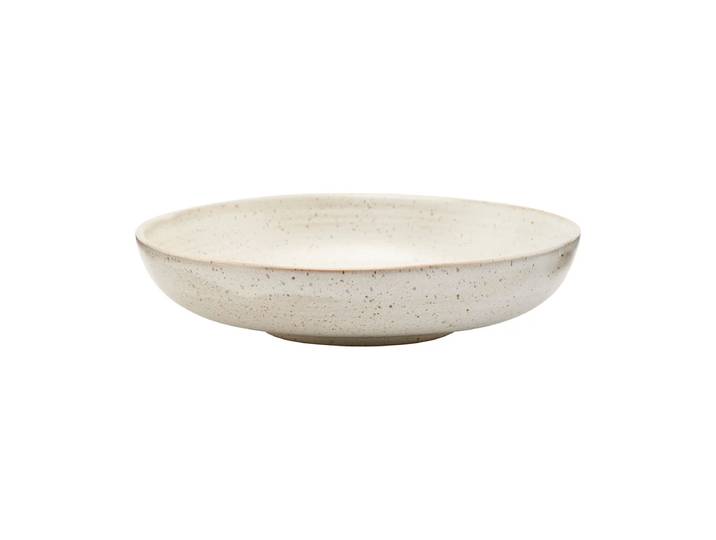 House Doctor - Schale Pion, Ø 19 x H 4 cm, grau / weiss