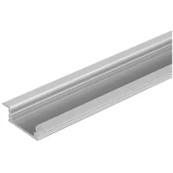 Ledvance flache Profilschiene für breite LED-Bänder 1m Alu