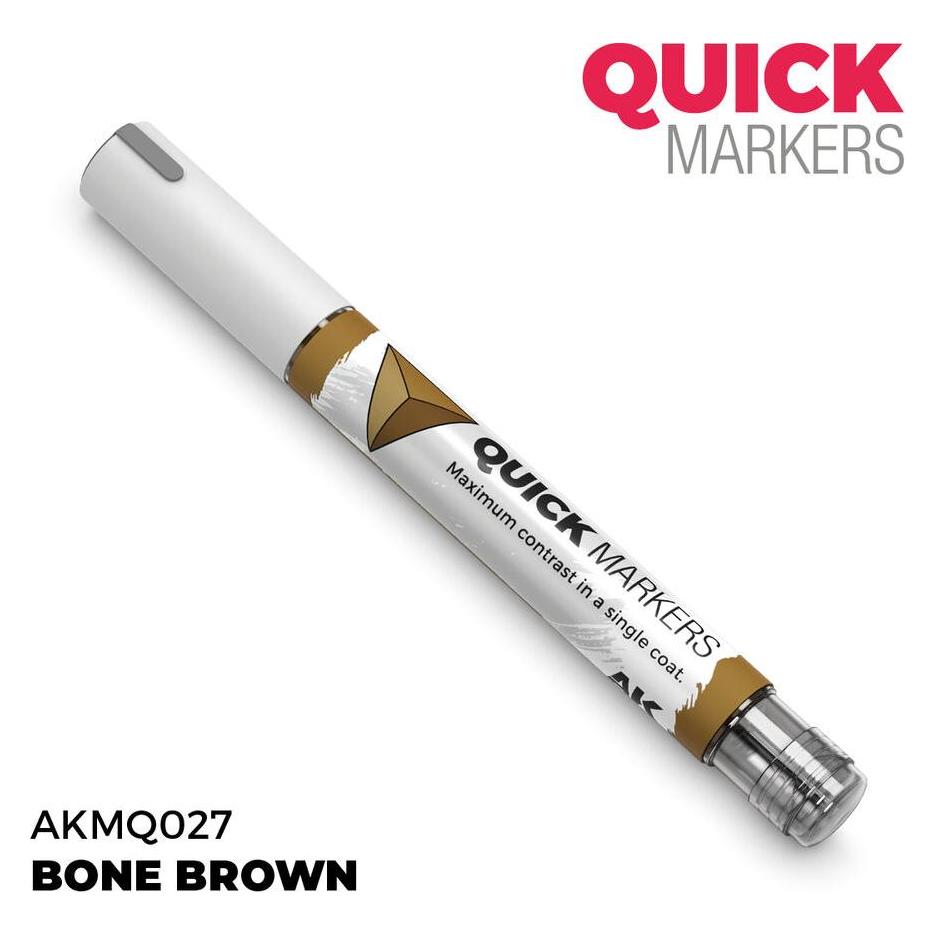 AK Interactive - Quickmarker Bone Brown (AKMQ027)