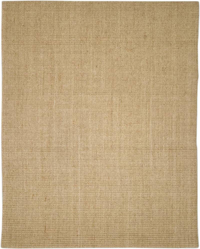 August Grove Rug Natural Sisal Brown Brown Rectangle 80 x 100cm