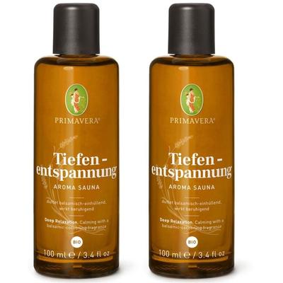 Tiefenentspannung Aroma Sauna Bio 2x 2x100 ml Konzentrat