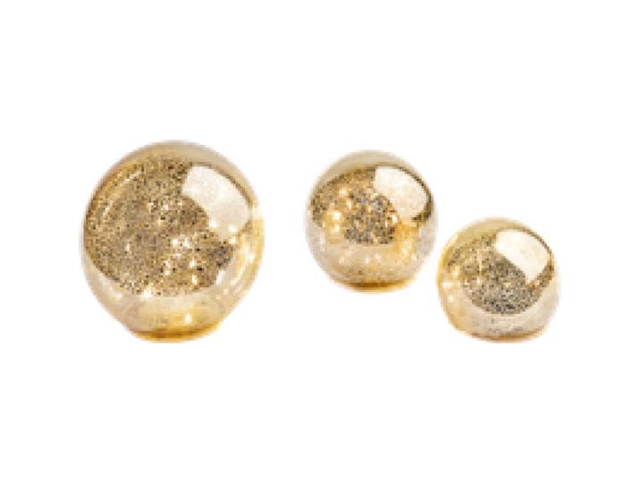 LIVARNO® Photophores LED / Boules décoratives LED, lot de 3 (boule)