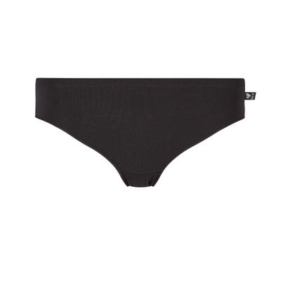 Brasilslip LIKE IT Gr. S, schwarz, Unterhosen, Damen, S, Obermaterial: 48% Baumwolle, 48% Modal, 4% Elasthan, clean, unifarben, atmungsaktiv, bequem, basic, pflegeleicht, elastisch