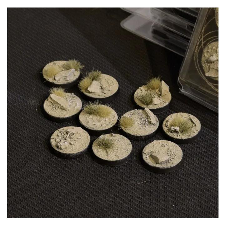 Gamers Grass Arid Steppe Bases - Round 100mm (x1) (37446875)