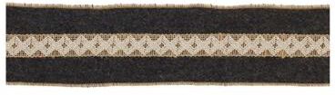 Melrose International Wool Holiday Ribbon (Set of 2)