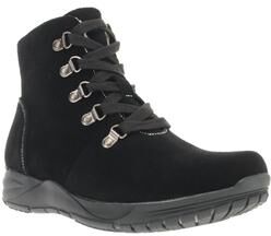 Women's Demi Bootie by Propet in Black (Size 7.5 XW)