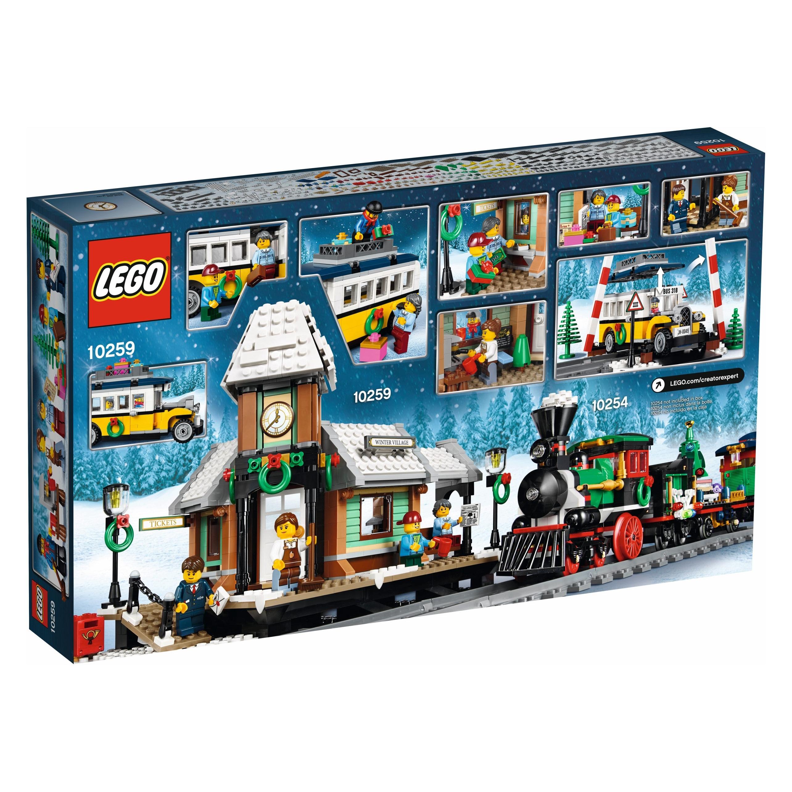 LEGO Winterlicher Bahnhof (10259, LEGO Creator Expert) (10259)