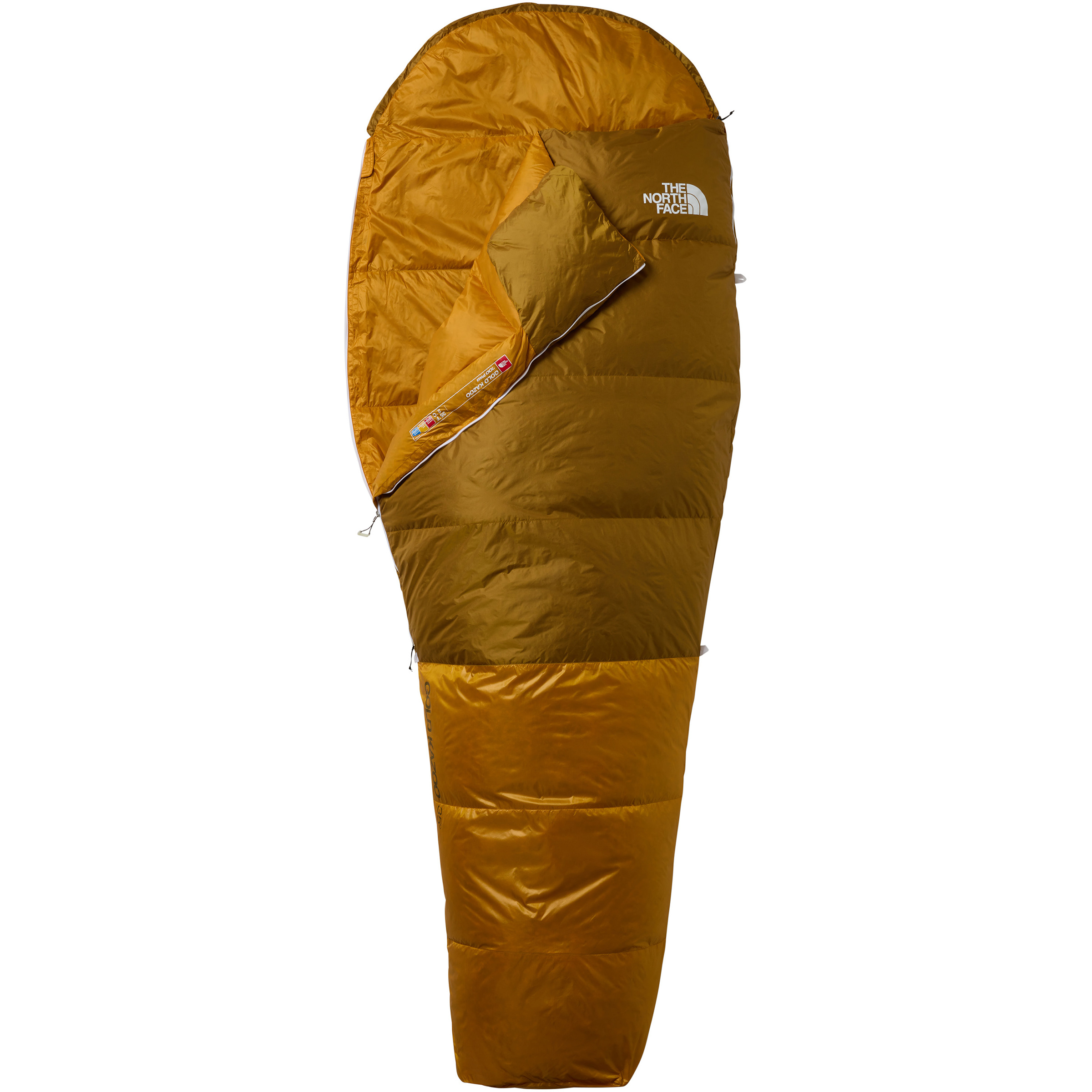 The North Face Gold KazooSchlafsack Daunenschlafsäcke braun Größe max. 198cm Trekking Daune