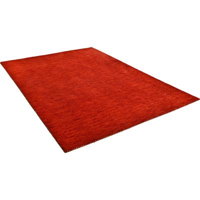 THEKO "Haltu Uni" rechteckig 17 mm Höhe Handweb Teppich, reine Wolle, Uni-Farben, meliert, handgewebt