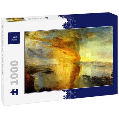 Lais Puzzle Joseph Mallord William Turner - Der Brand des Parlamentsgebäudes, 16. Oktober 1834 1000 Teile