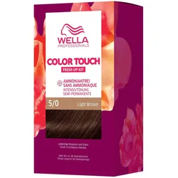 2x Wella, Haarfarbe, Color Touch (5/0 Light Brown)
