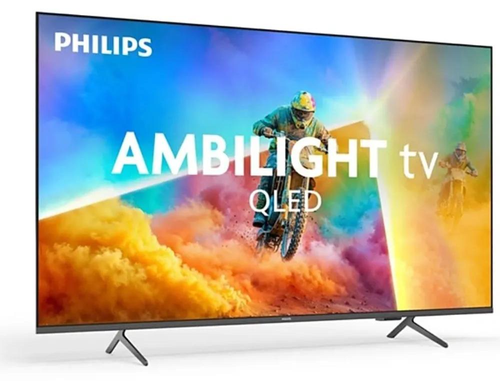 Philips Ambilight 65PQS8501/12, 165,1 cm (65"), 3840 x 2160 Pixel, 4K Ultra HD, QLED, WLAN, Schwarz