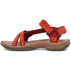 Teva Terra Fi Lite Suede Outdoorsandalen Damen | Gr. 37 | rot - rot
