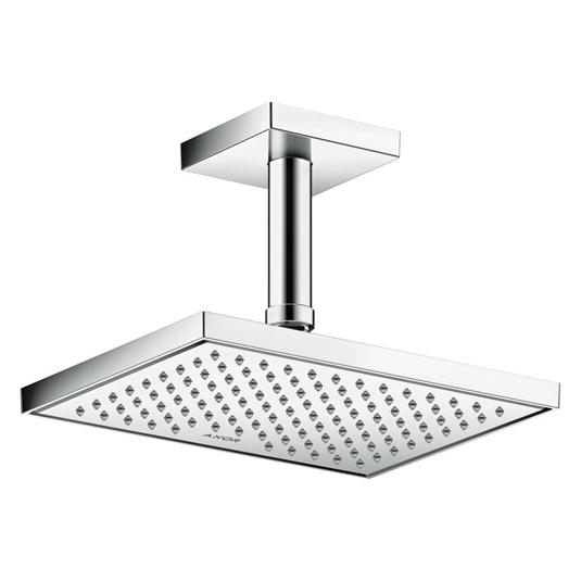 Axor HG Decken-Anschlussstück 100mm, DN 15, eckig chrom (26437000)