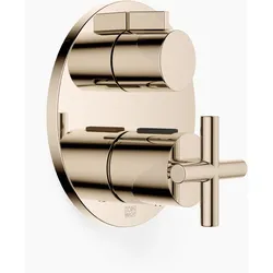 Dornbracht TARA UP-Thermostat mit Einweg-Mengenregulierung, 36425892-47, Farbe: Champagne