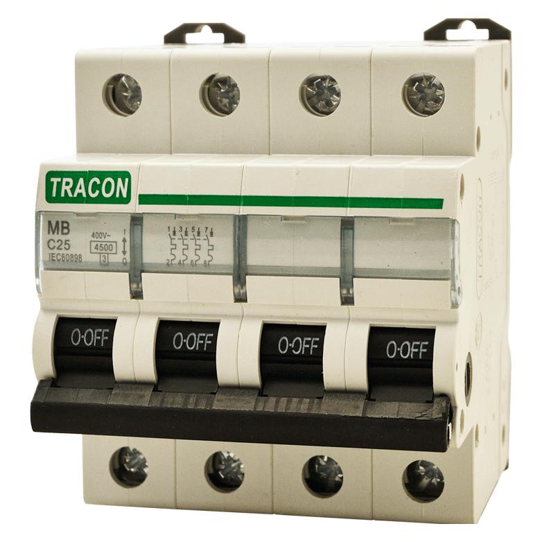 Tracon Leitungsschutzschalter (TR-MB-4C-50)