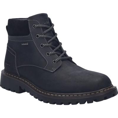 Stiefelette JOSEF SEIBEL "Chance 66, schwarz", Herren, Gr. 43, schwarz, Obermaterial: 100% Rindsleder Leather cow., Schuhe Stiefelette
