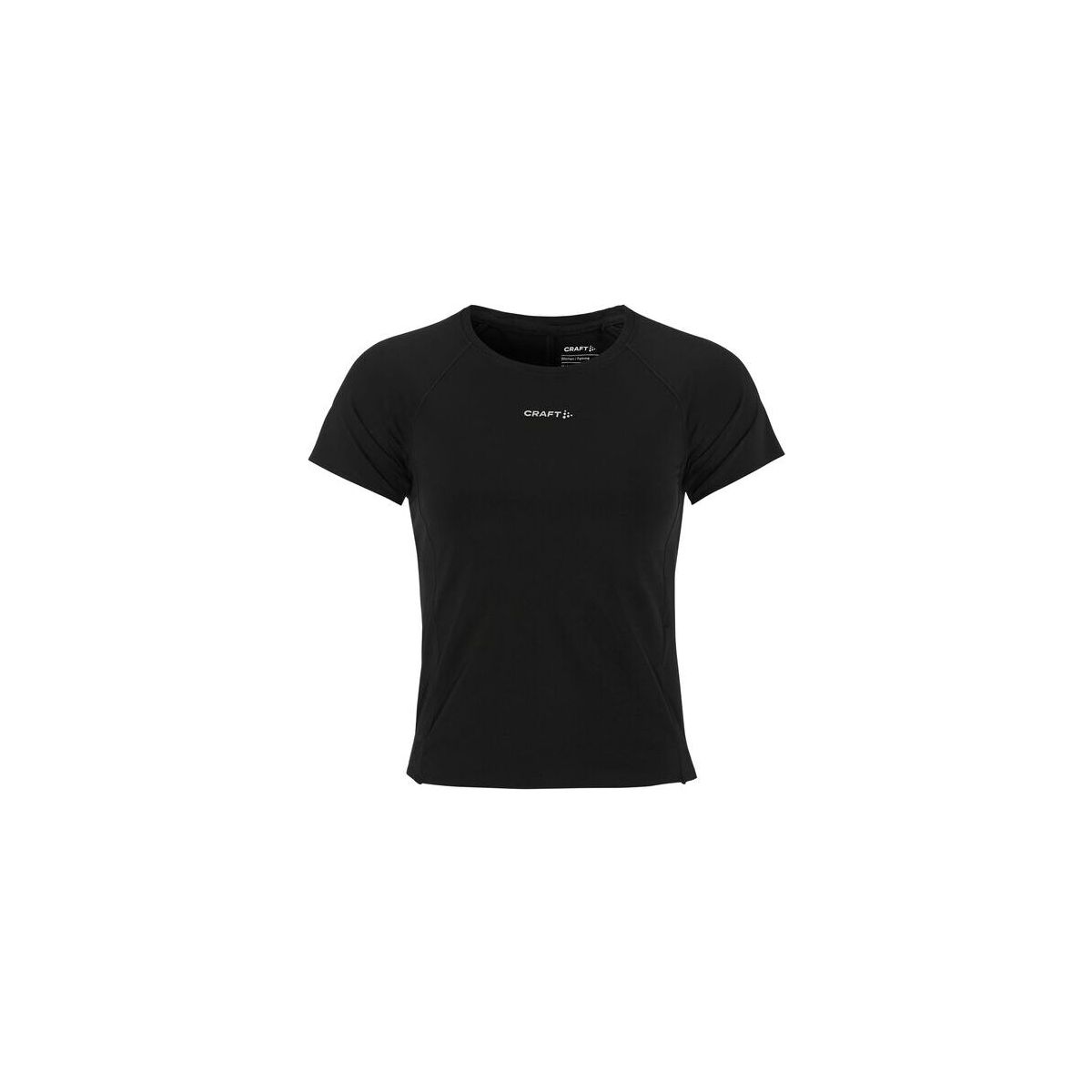 Craft Hypervent Cropped Tee Women black (9990) S C17300-9990-4