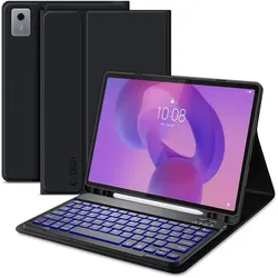 4Kom Other goods Tech-Protect Tech-Protect SC Pen Case for Lenovo Idea Tab Plus 12.1 TB-361 - Black (Lenovo Idea Tab), Tablet Hülle, Schwarz