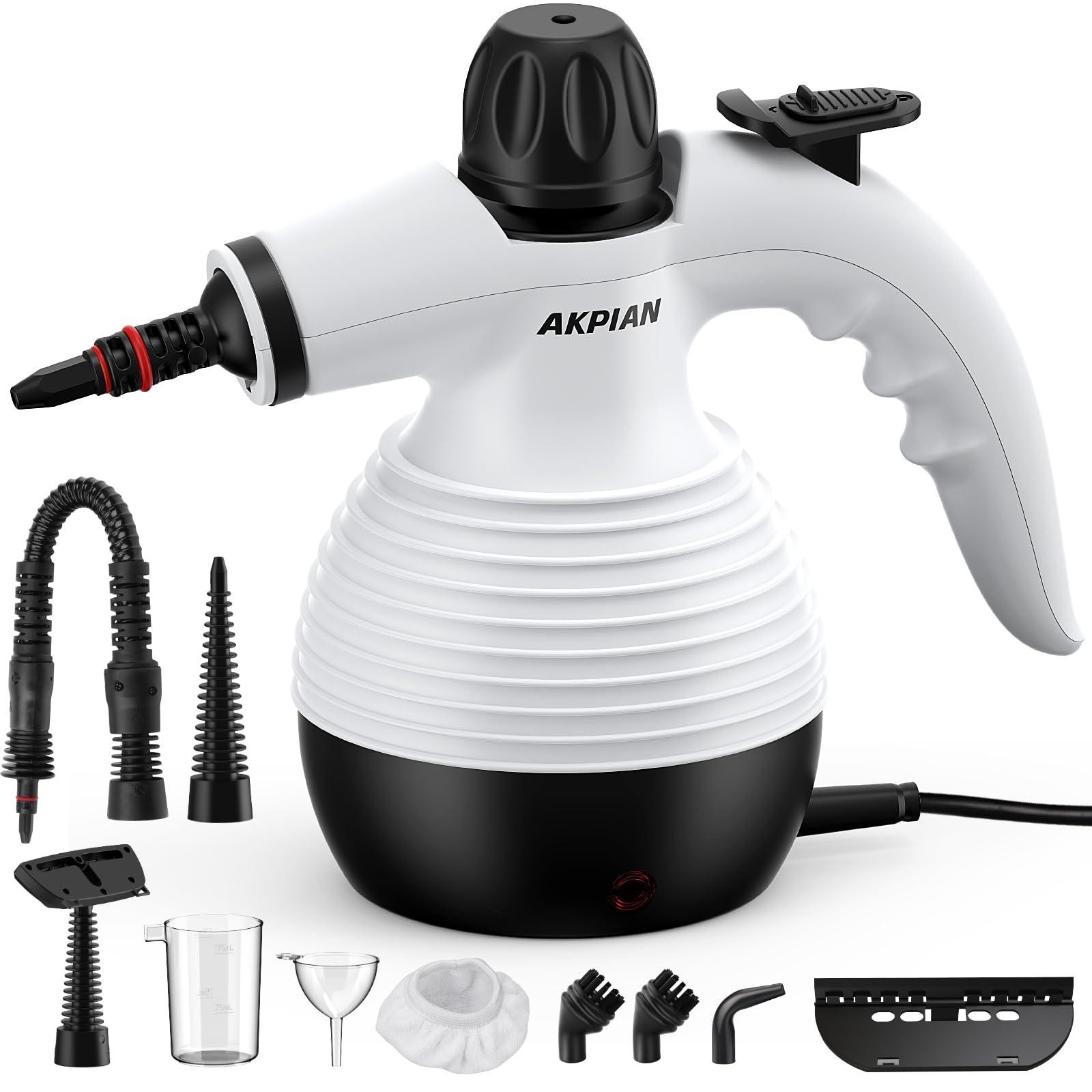 Selius Handstoomreiniger met 1050 W vermogen en 350 ml waterreservoir voor keuken en badkamer