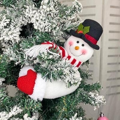 Inspired Deals Snowman Christmas Curtain Tieback Festive Window Decoration And Holiday Home Decor snowman