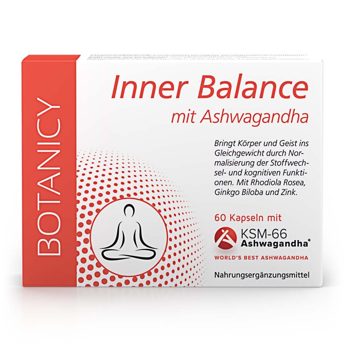 Inner Balance mit Ashwagandha Ksm-66 Kapseln 60 St
