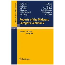 Reports of the Midwest Category Seminar V, Fachbücher