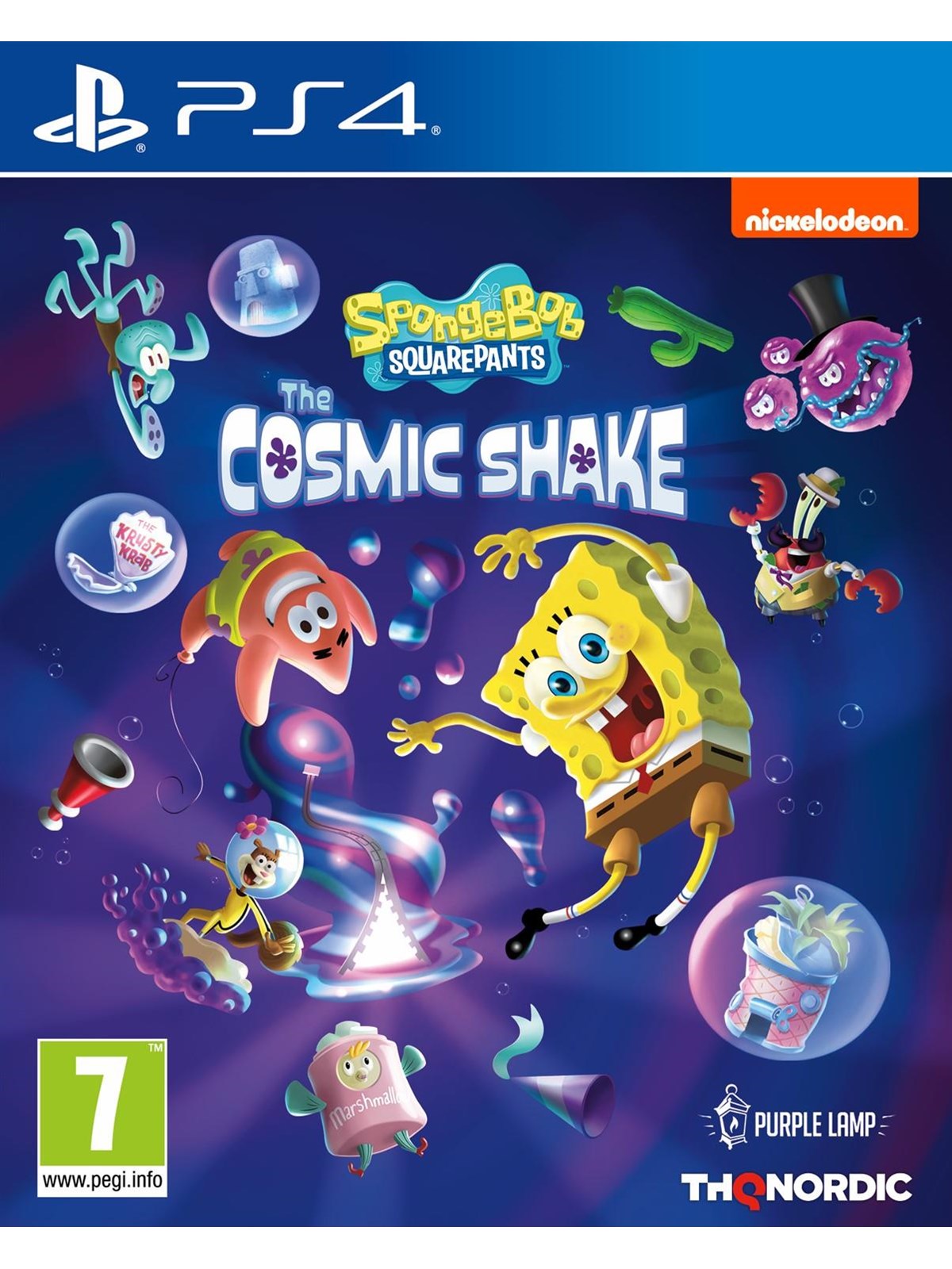 Spongebob Squarepants: The Cosmic Shake - Sony PlayStation 4 - Platformer - PEGI 7