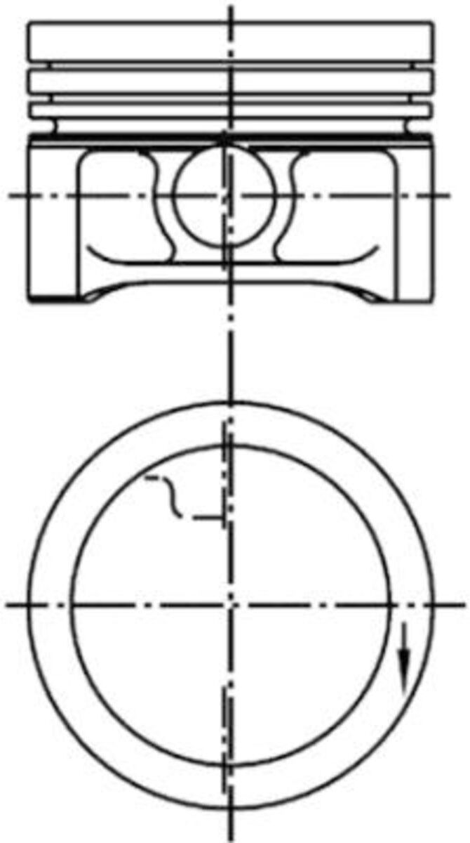 Kolbenschmidt Pistone 99455600