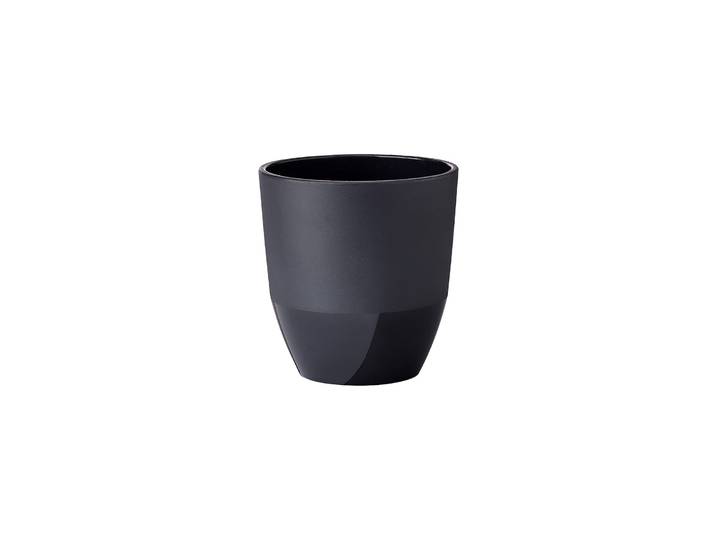 Becher MEPAL Becher Silueta 200 ml , schwarz (nordic schwarz), 1 tlg., Kunststoff, Trinkgefäße, Becher