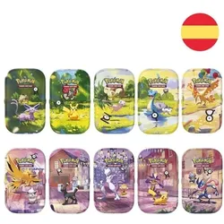 Pokémon Spanish Pokemon 30 Anniversary assorted Mini Tin Card game (Spanisch, Box Set & Collection)