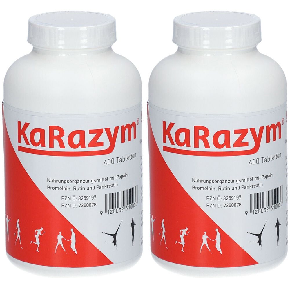 KaRazym Doppelpack 2x400 St Tabletten magensaftresistent