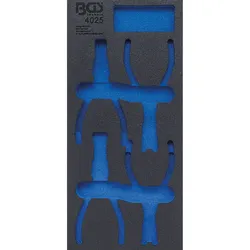 BGS Werkstattwageneinlage 1/3 leer für Art. 4025 - 4025-1