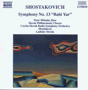 Ladislav Slovák - Schostakowitsch: Sinfonie 13 Slovak - Preis vom 11.10.2026 15:43:13 h