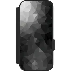 Nivocase Klapphülle für Google Pixel 10 Handyhülle aus Kunst Leder NIVOflip schwarz Mosaik Muster (Google Pixel 10), Smartphone Hülle, Schwarz