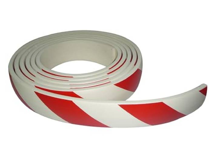 Viso PUC500RB Beschermstrips van zacht schuim, rood/wit