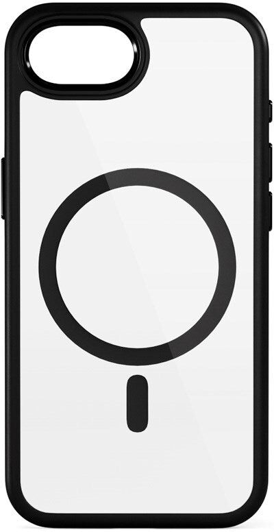 Epico - iPhone 17e / 16e - Mag+ Hero Pro Cover - MagSafe Kompatibel - Gennemsigtig / Sort