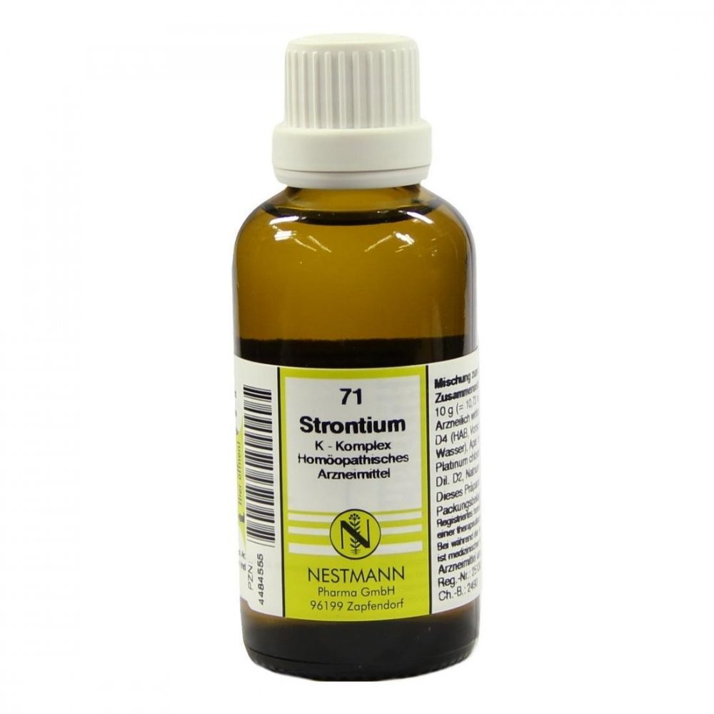 NESTMANN Pharma GmbH Strontium K Komplex Nummer 7 1 Dilution 04484555