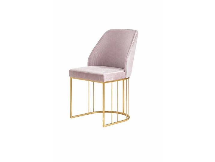 Xlmoebel Esszimmerstuhl Stilvoller rosa Esszimmerstuhl im modernen Design für Komfort, Made in Europa