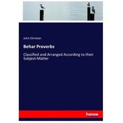 Behar Proverbs, Schulbücher von John Christian