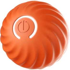 Inspire Picks PlayPulse Smart Interactive Dog Toy Ball With Automatic Movement orange