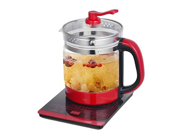 Wasserkocher, Multifunktions-Kochen for Tee, Suppe, Blumen-Teekanne(Onecolor,Onecolor)