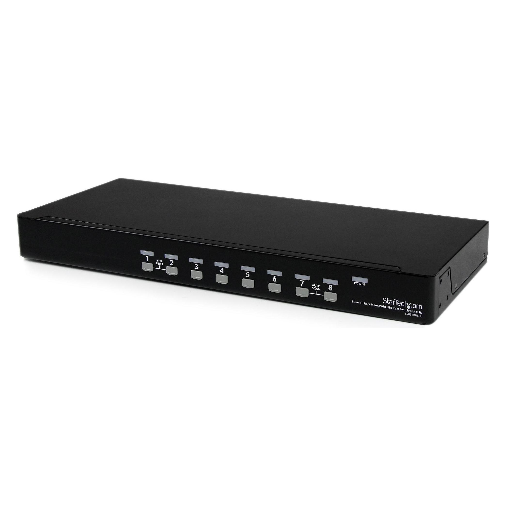 StarTech 8 Port USB Kvm Switch (SV831DUSBU)