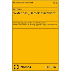 Wider das 'Damoklesschwert', Fachbücher von Nils Winkler