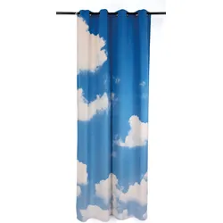 Toiletpaper Cloud Wohnzimmervorhang rechts