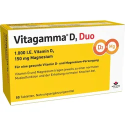Vitagamma D3 Duo 1.000 I.e. 150 mg Magnesium Nem 50 ST